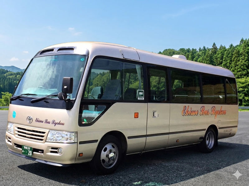 気軽に使えて、コストもマイクロバス外観